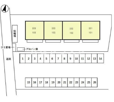 【区画図】 | パティオ大宮