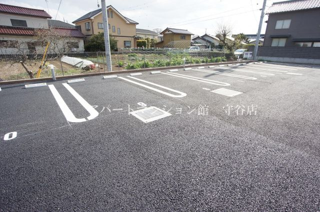 サニーフラットBの駐車場