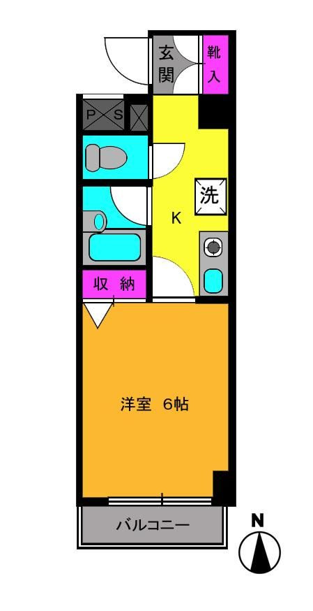 ティファニー舟渡の間取り
