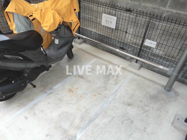 バイク置き場♪