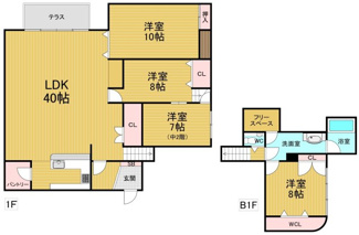 【間取り】 | ユニゾン堂ヶ芝