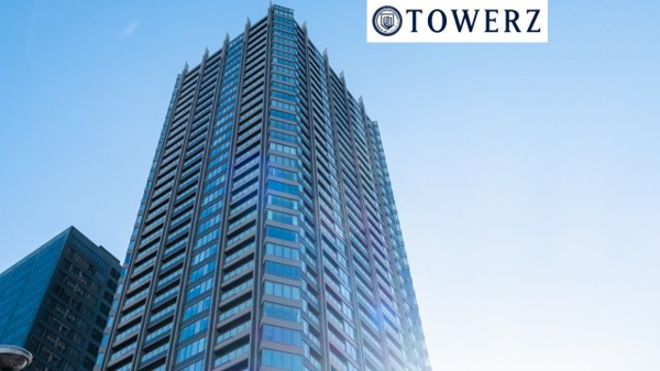 【外観】 | 【外観】地上41階建。この地の豊かな文脈と調和し、時に揺るがぬ確固たるタワーレジデンス！