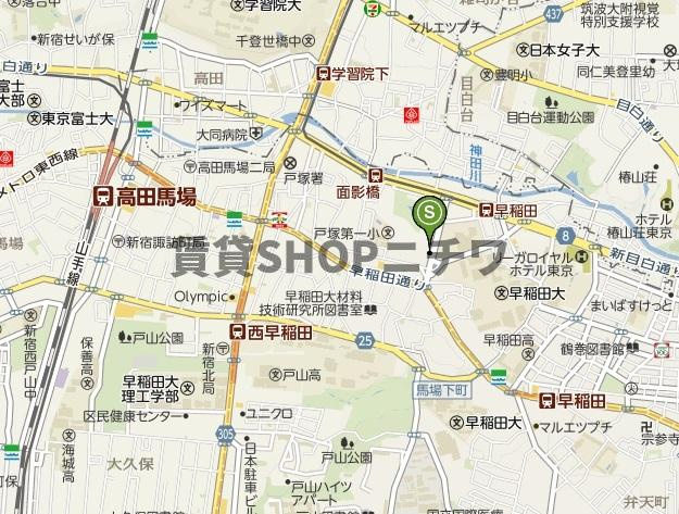 ＩＬ ＭＡＲＥ 西早稲田の地図|★周辺案内図★