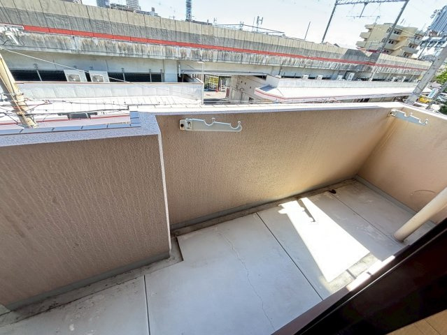 グリーンマンションのバルコニー