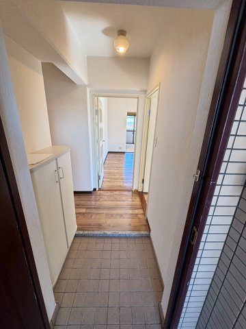 グリーンマンションの玄関