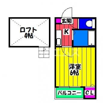 【間取り】 | オーガスタ大橋東 | オーガスタ大橋東の間取り