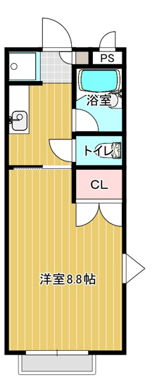 【間取り】 | アーシャーハウス B