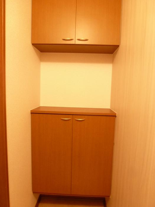 ファミール　Aの玄関