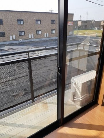 カーサ・ソレイユ五番館のバルコニー|落ち着いた時間を過ごせるバルコニーです