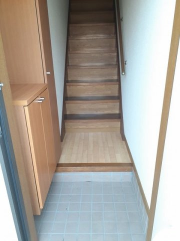 カーサ・ソレイユ五番館の玄関|玄関です