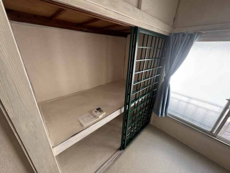 たかはし荘のバルコニー