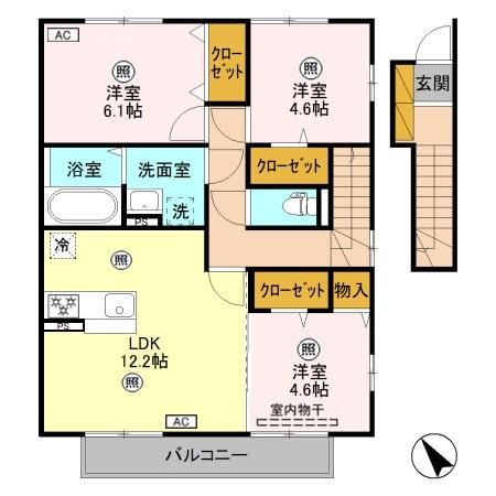 リベルテの間取り