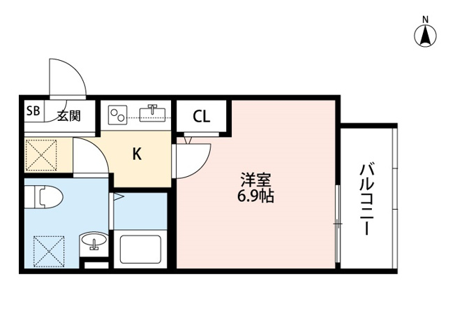 【間取り】 | カルミア鶴橋
