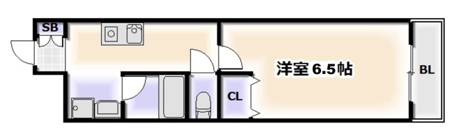 【間取り】 | ウィルドゥ難波wⅡ
