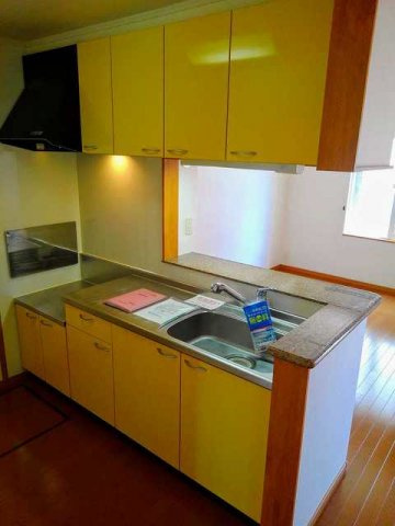 マ－ベラス新知台　Ｂ棟のキッチン