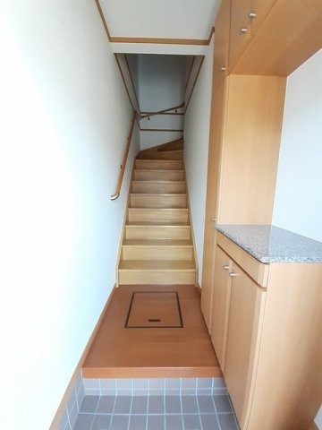 ミストラルＢの玄関