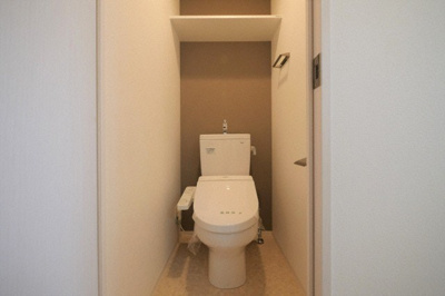 【トイレ】 | エスリード阿波座ラグジェ | ゆったりとした空間のトイレです