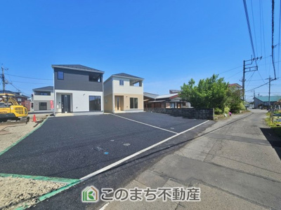 【前面道路含む現地写真】 | CRADLEGARDEN大田原市末広第5　3号棟 | 前面道路含む現地写真