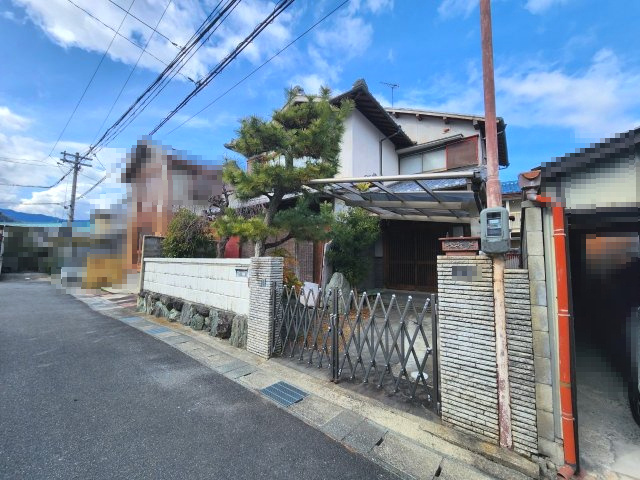 【成約済】長岡京市今里5丁目の外観|南側道路で日当たり・通風良好です！