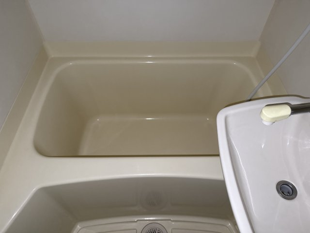 ヴィラ・ソレイユの浴室