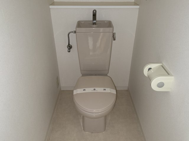 ヴィラ・ソレイユのトイレ