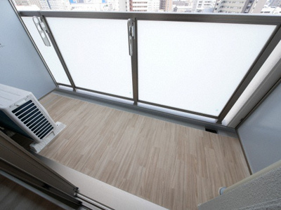 【バルコニー】 | エスリード大阪クレストコート | 広々としたバルコニーです