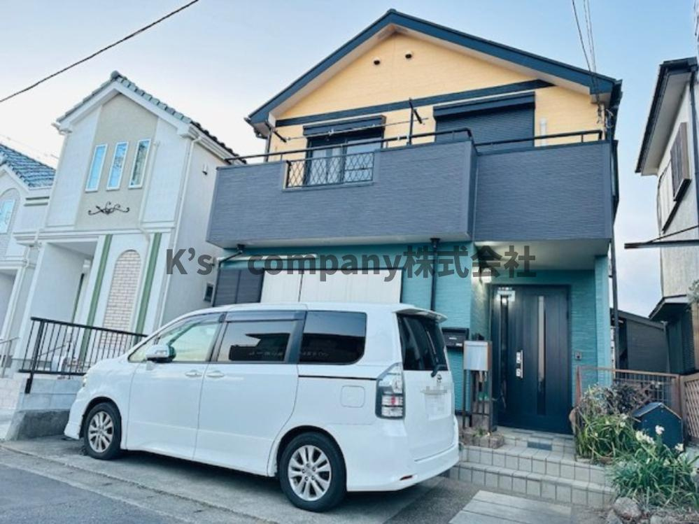 ■高座郡寒川町小谷３丁目　中古戸建の外観|車両駐車時の様子♪
