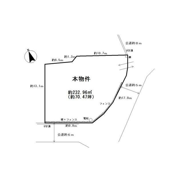 売土地　袋井市堀越