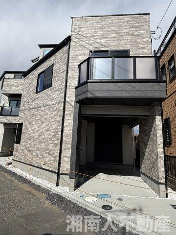 茅ヶ崎市浜竹１丁目新築戸建の外観|きれいな外観です