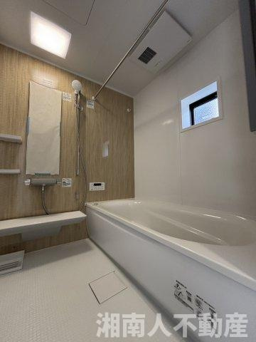 茅ヶ崎市浜竹１丁目新築戸建の浴室|お風呂で日々の疲れを落としましょう