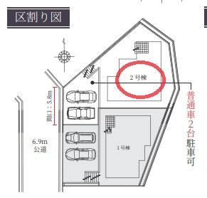 【区画図】 | Terrechez大津市瀬田１期 | 区画図
