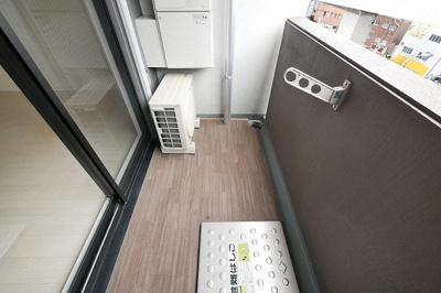 【バルコニー】 | S-RESIDENCE緑橋駅前 | 陽当たり良好なバルコニーです