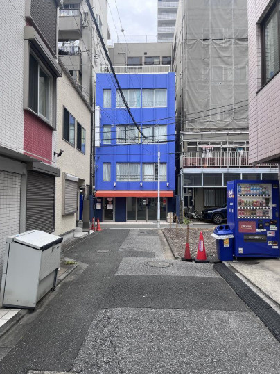 台東区台東１丁目の売地の前面道路含む現地写真