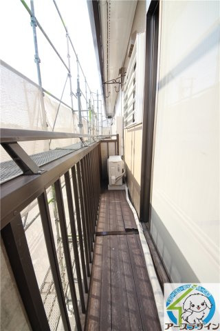 アーバン堂ノ前のバルコニー