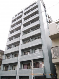 【外観】 | 総タイル張りRC造のモダンな外観です。