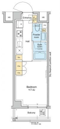 【間取り】 | RESIDENCE KOENJI