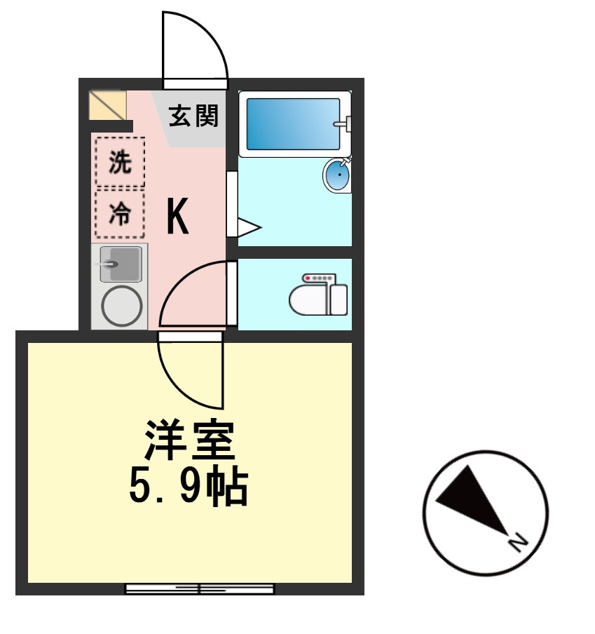 FERIO金町の間取り