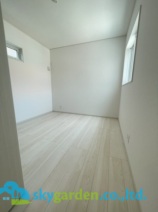 茅ヶ崎市今宿　未入居戸建　全8棟6号棟の寝室