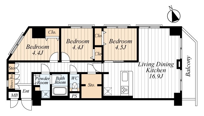 エンゼルハイム新川崎第3