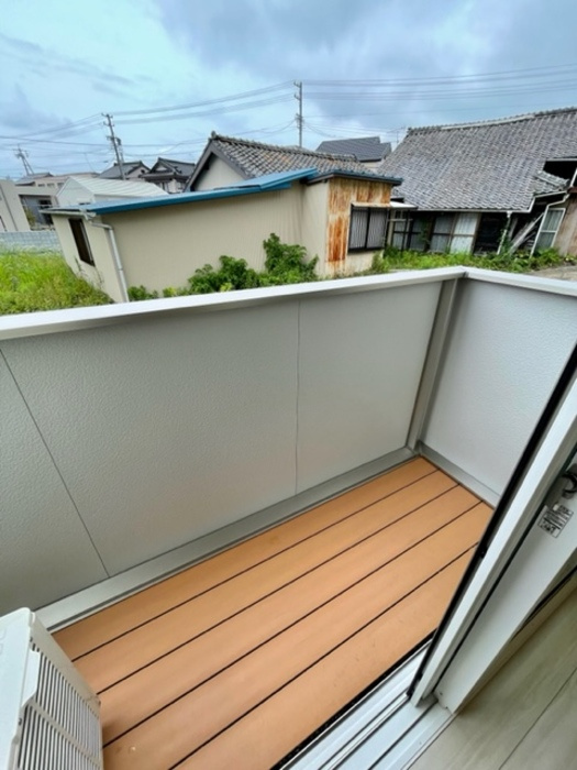カーサ・ソラーレのバルコニー