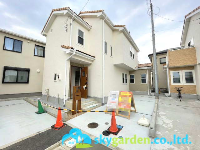 茅ヶ崎市今宿　未入居戸建　全8棟4号棟の外観