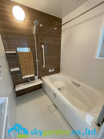 茅ヶ崎市今宿　未入居戸建　全8棟4号棟の浴室