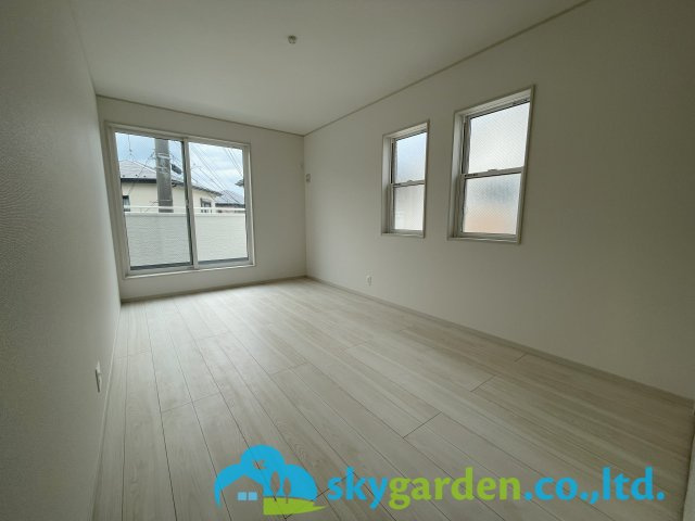 茅ヶ崎市今宿　未入居戸建　全8棟4号棟の寝室