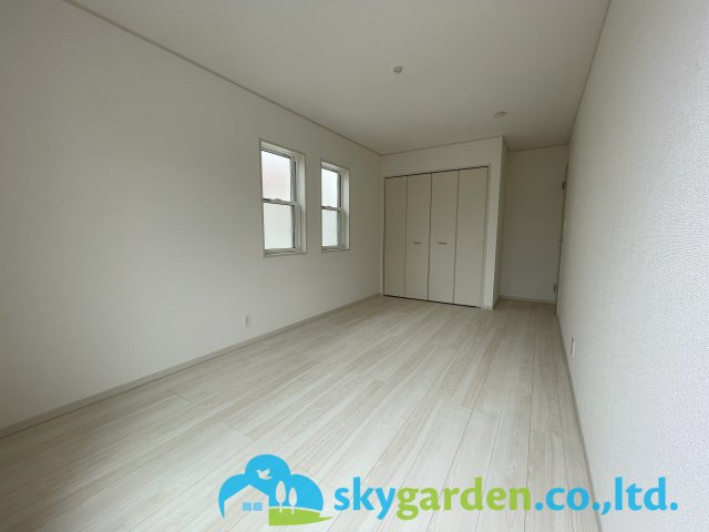 茅ヶ崎市今宿　未入居戸建　全8棟4号棟の寝室