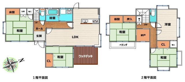 【間取り】 | 竹原市高崎町の中古戸建て！