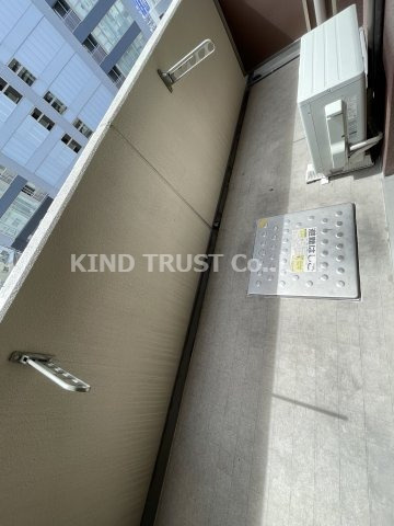 ティーズガーデンのバルコニー|落ち着いた時間を過ごせるバルコニーです