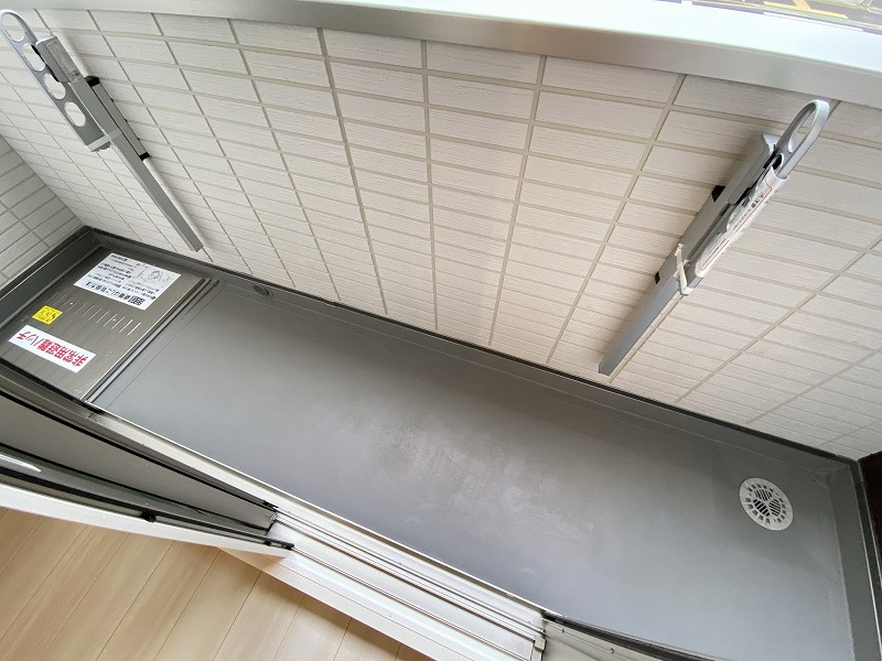 神戸市兵庫区芦原通４丁目のアパートのバルコニー|バルコニー