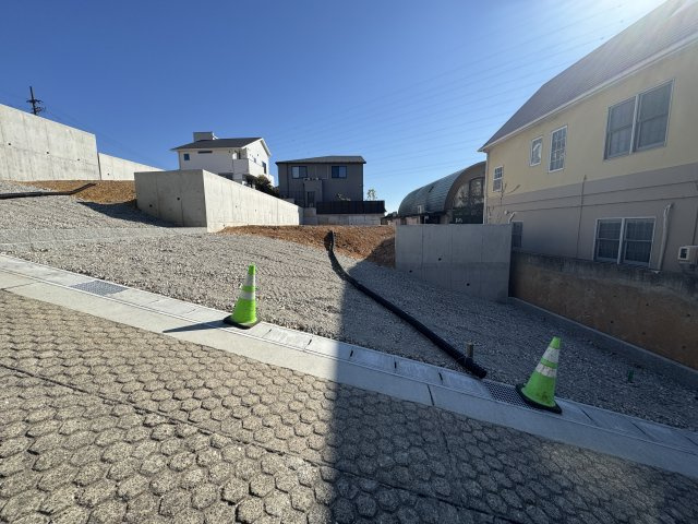 sumu terrace 瑞穂区岳見町 D区画の前面道路含む現地写真