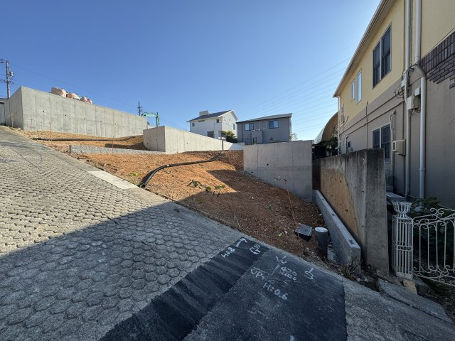 sumu terrace 瑞穂区岳見町 D区画の前面道路含む現地写真