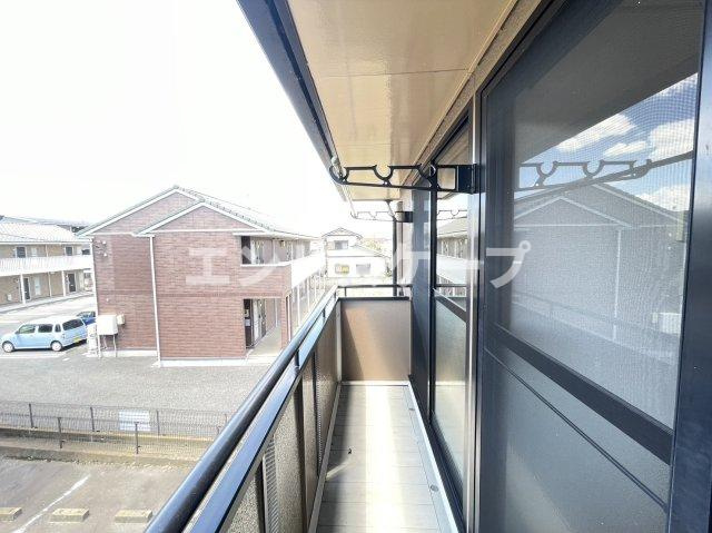 パミドールCのバルコニー|高崎、前橋エリアのお部屋探しはエンドスケープまで！お客様の理想お聞かせ下さい♪